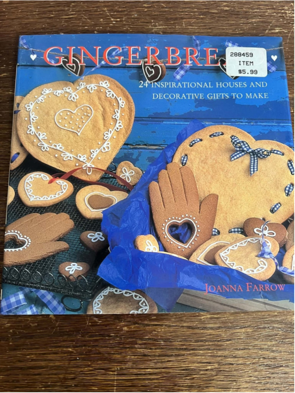 Gingerbread Houses & Holiday Craft Projects by Joanna Farrow Hardcover 24 Gifts
